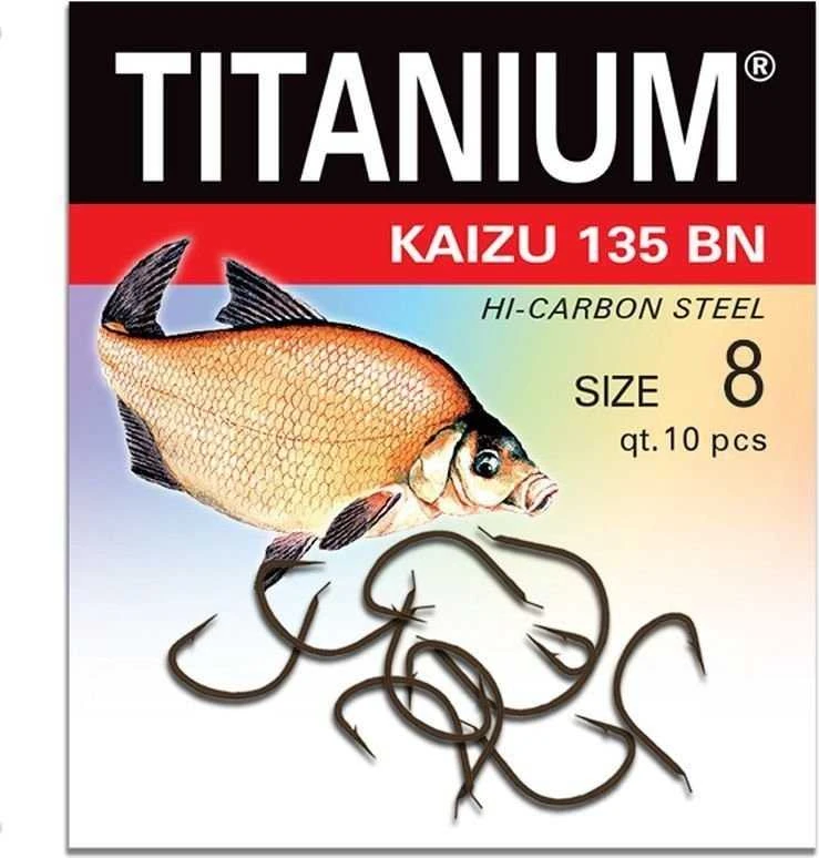 Kabliukai karpiams Robinson Titanium Kaizu 135BN