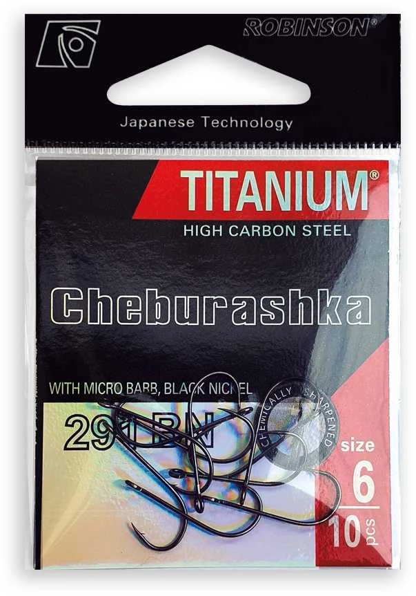 Kabliukai Robinson Titanium Cheburashka 291BN
