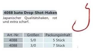 Kabliukas BYRON ISATO Drop Shot 4088