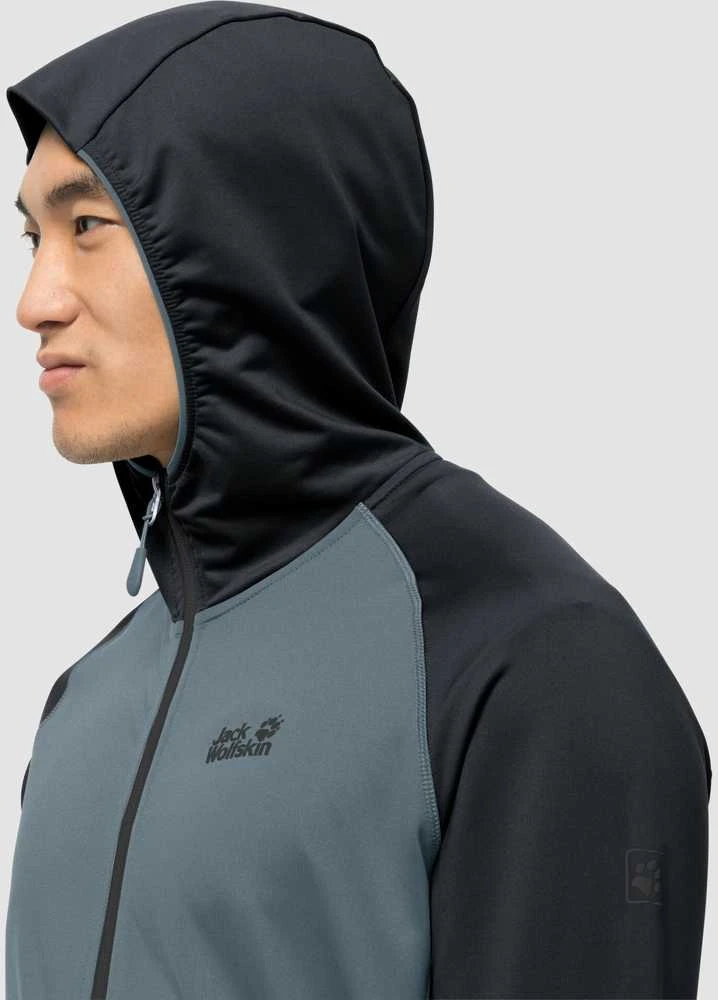 JackWolfskin Džemperis vyrams Jack Wolfskin HYDRO III JKT pilka