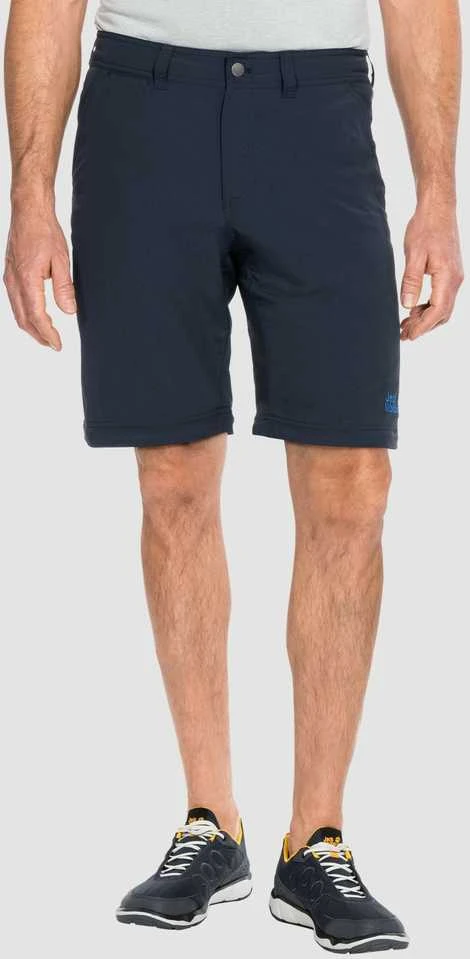 JackWolfskin Kelnės-šortai vyrams JACK WOLFSKIN CANYON ZIP OFF mėlynos