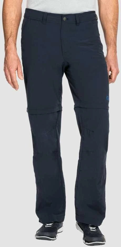 JackWolfskin Kelnės-šortai vyrams JACK WOLFSKIN CANYON ZIP OFF mėlynos