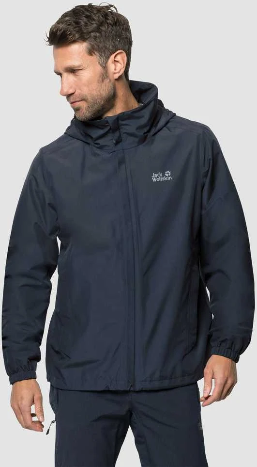 JackWolfskin Striukė vyrams Jack Wolfskin STORMY POINT | T. mėlyna