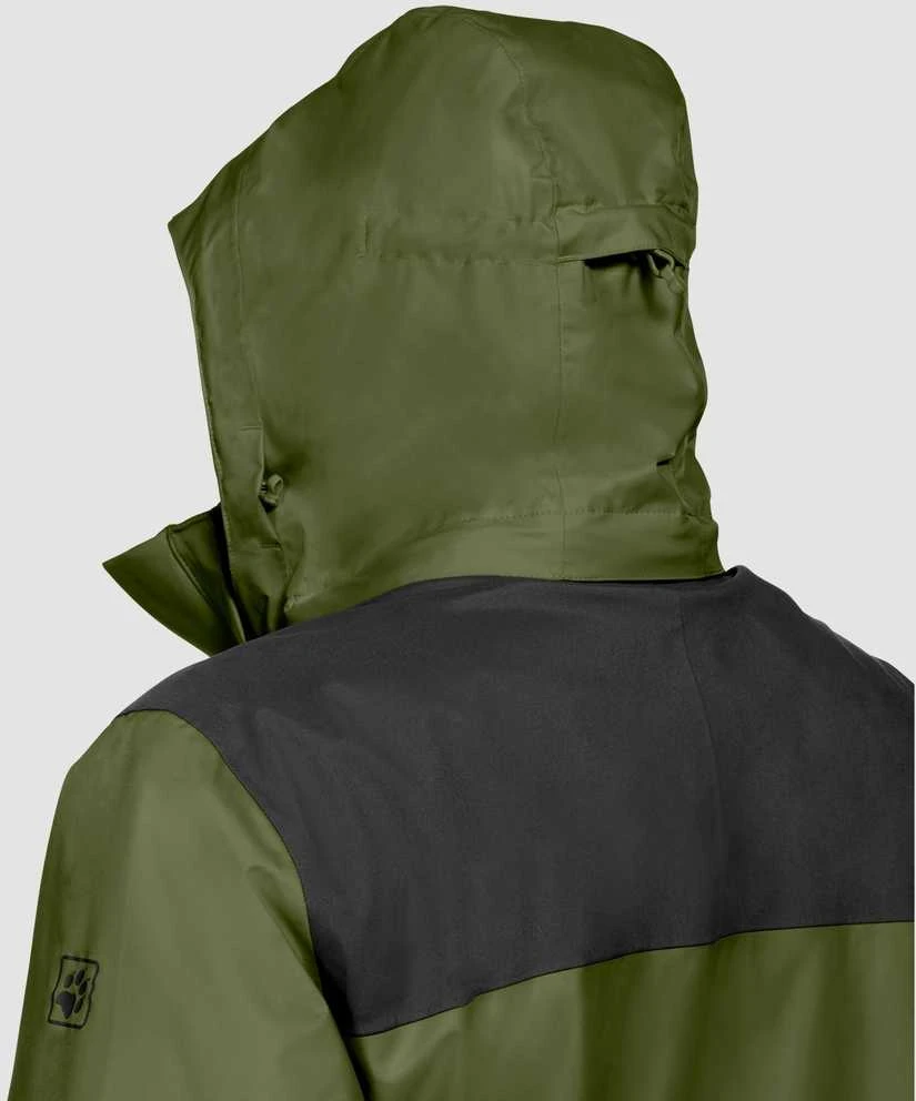 JackWolfskin Striukė vyrams JACK WOLFSKIN JASPER FLEX | žalsva