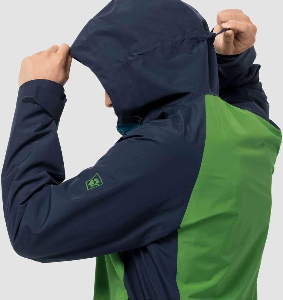 JackWolfskin Vasarinė striukė vyrams Jack Wolfskin MOUNT ISA žalia