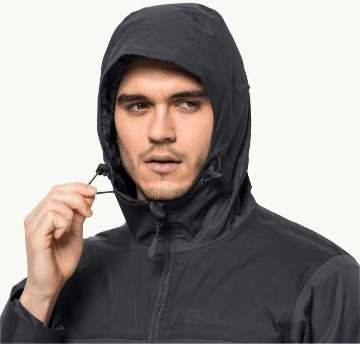 JackWolfskin Vyriška Jack Wolfskin striukė JASPER INS JKT | pilka
