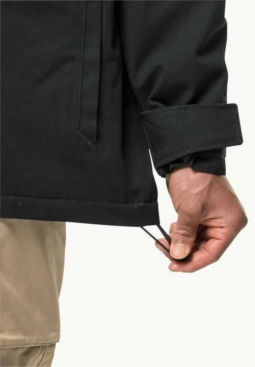 JackWolfskin Vyriška Jack Wolfskin striukė Berghang Parka | juoda