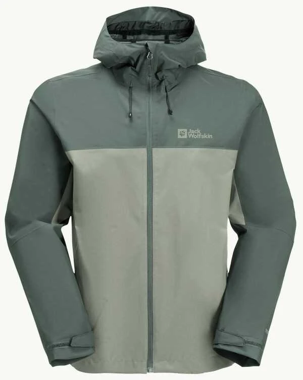 JackWolfskin Vyriška neperšlampama striukė Jack Wolfskin WEILTAL 2,5 L JKT | mint leaf