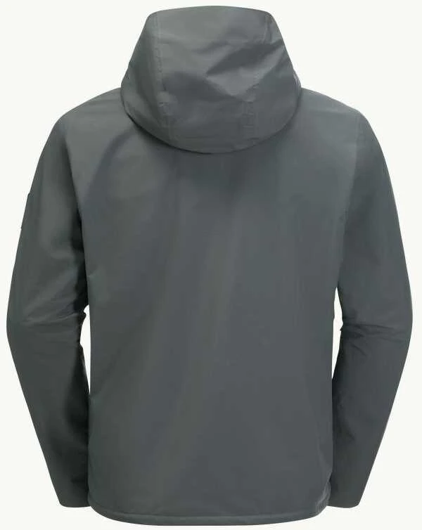 JackWolfskin Vyriška neperšlampama striukė Jack Wolfskin MAINKAI JKT | slate žalias