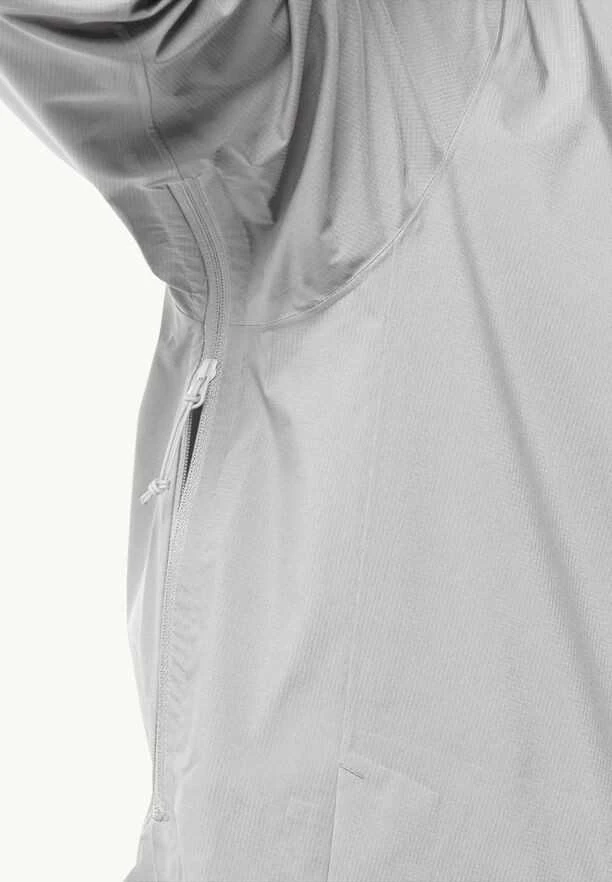 JackWolfskin Vyriška neperšlampama striukė Jack Wolfskin ELSBERG 2,5 JKT | cool pilkas