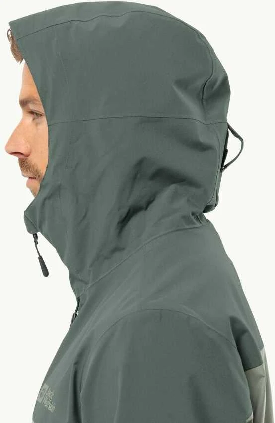 JackWolfskin Vyriška neperšlampama striukė Jack Wolfskin WEILTAL 2,5 L JKT | mint leaf