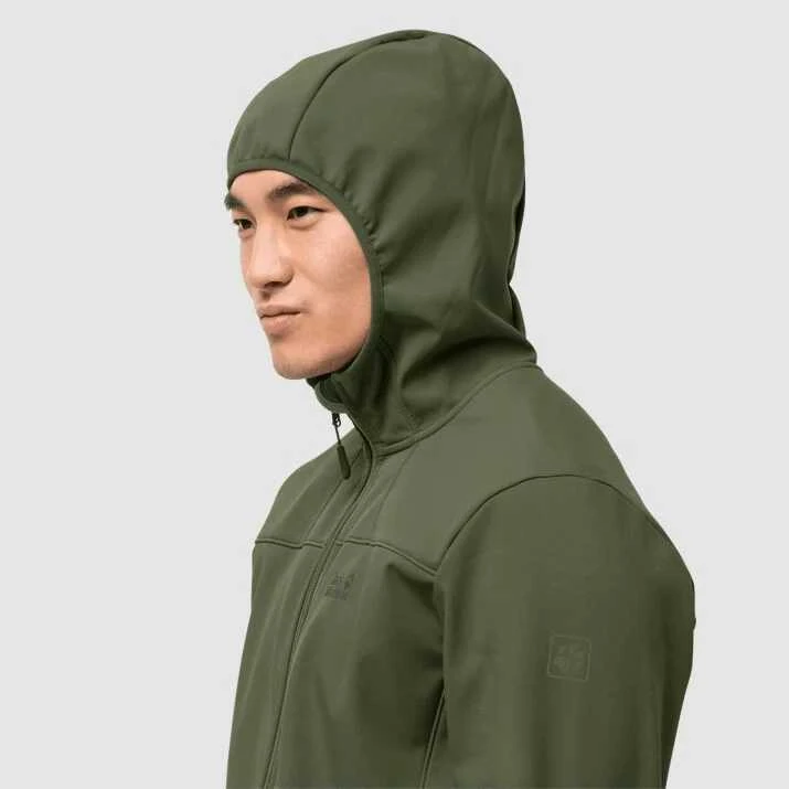 JackWolfskin Vyriška softshell striukė JACK WOLFSKIN NORTHERN POINT| žalia
