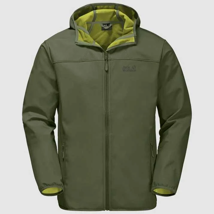 JackWolfskin Vyriška softshell striukė JACK WOLFSKIN NORTHERN POINT| žalia