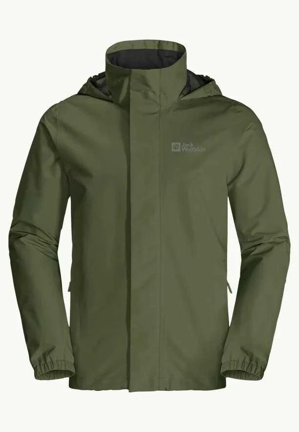 JackWolfskin Vyriška striukė Jack Wolfskin STORMY POINT (softshell) | greenwood