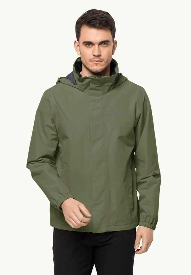 JackWolfskin Vyriška striukė Jack Wolfskin STORMY POINT (softshell) | greenwood