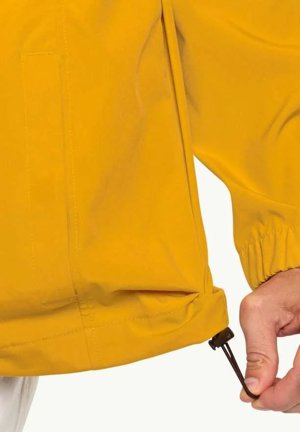 JackWolfskin Vyriška striukė Jack Wolfskin DESET WIND OVERHEAD | curry