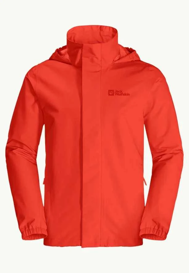 JackWolfskin Vyriška striukė Jack Wolfskin STORMY POINT (softshell) | strong red