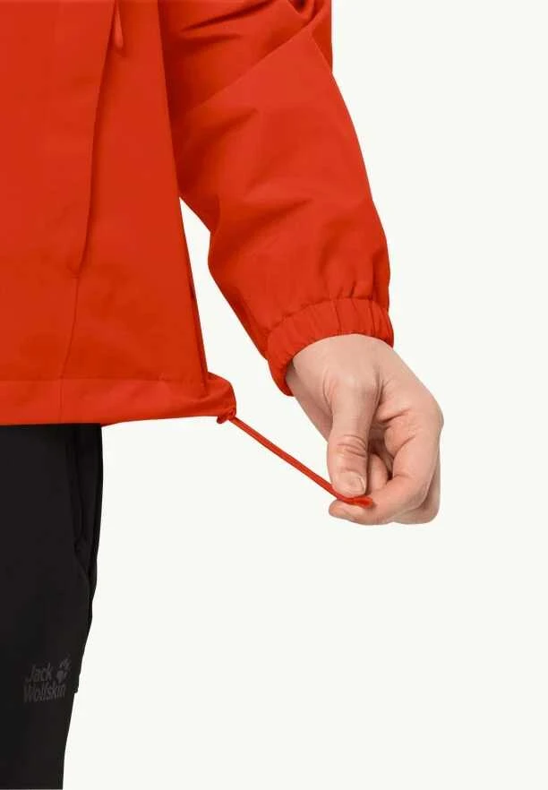JackWolfskin Vyriška striukė Jack Wolfskin STORMY POINT (softshell) | strong red