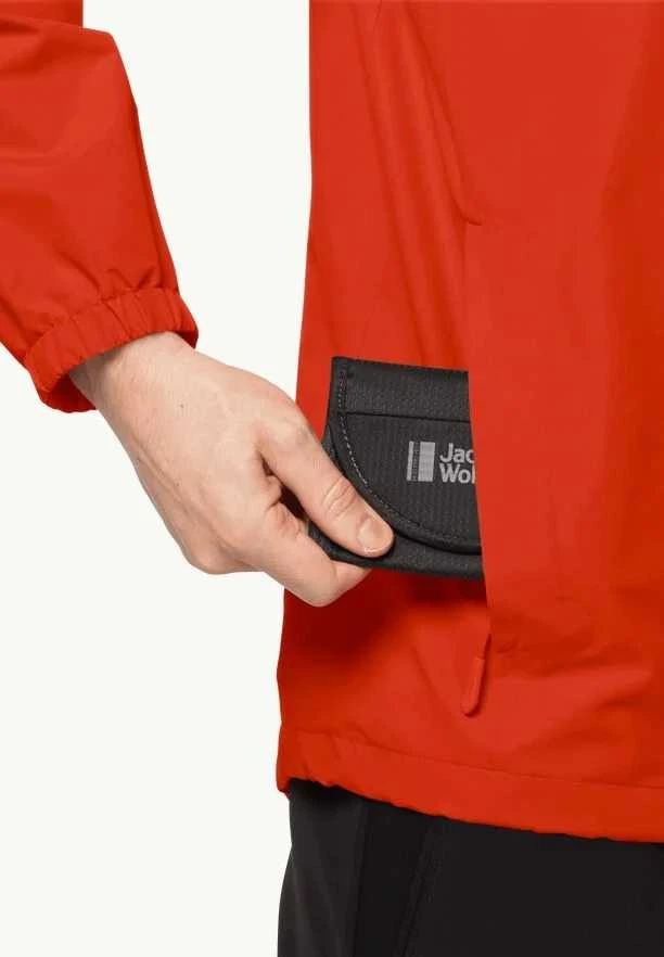 JackWolfskin Vyriška striukė Jack Wolfskin STORMY POINT (softshell) | strong red