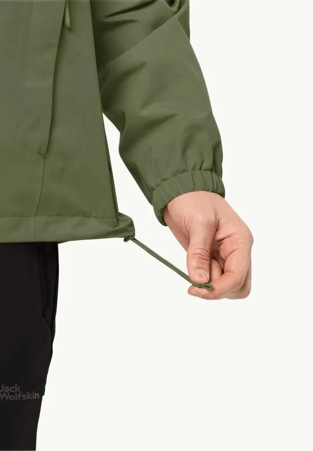 JackWolfskin Vyriška striukė Jack Wolfskin STORMY POINT (softshell) | greenwood