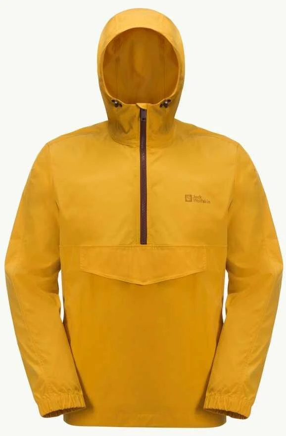 JackWolfskin Vyriška striukė Jack Wolfskin DESET WIND OVERHEAD | curry