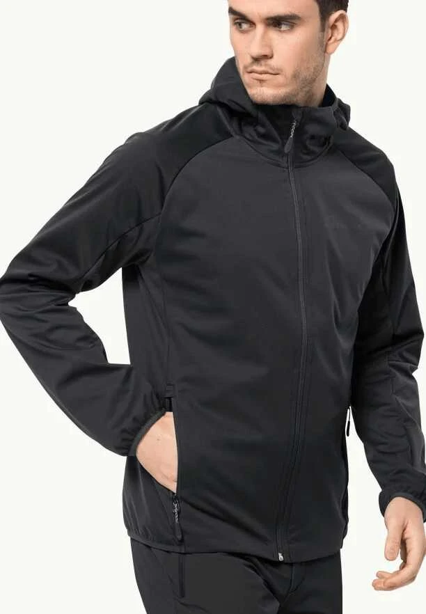 JackWolfskin Vyriška striukė Jack Wolfskin FELDBERG (softshell) | phantom