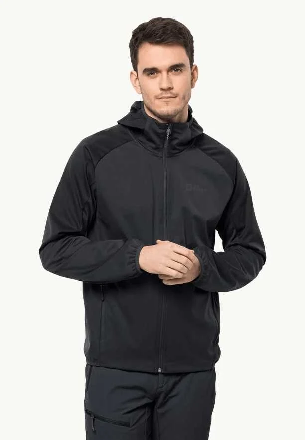 JackWolfskin Vyriška striukė Jack Wolfskin FELDBERG (softshell) | phantom