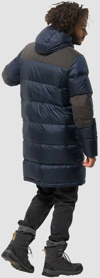 JackWolfskin Vyriškas žieminis paltas JACK WOLFSKIN RICHMOND COAT | Mėlynas