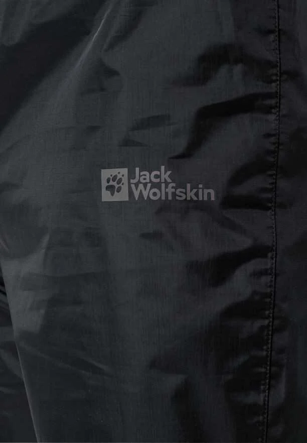 JackWolfskin Vyriškos kelnės Jack Wolfskin RAINY DAY | juodas