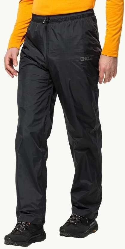 JackWolfskin Vyriškos kelnės Jack Wolfskin RAINY DAY | juodas