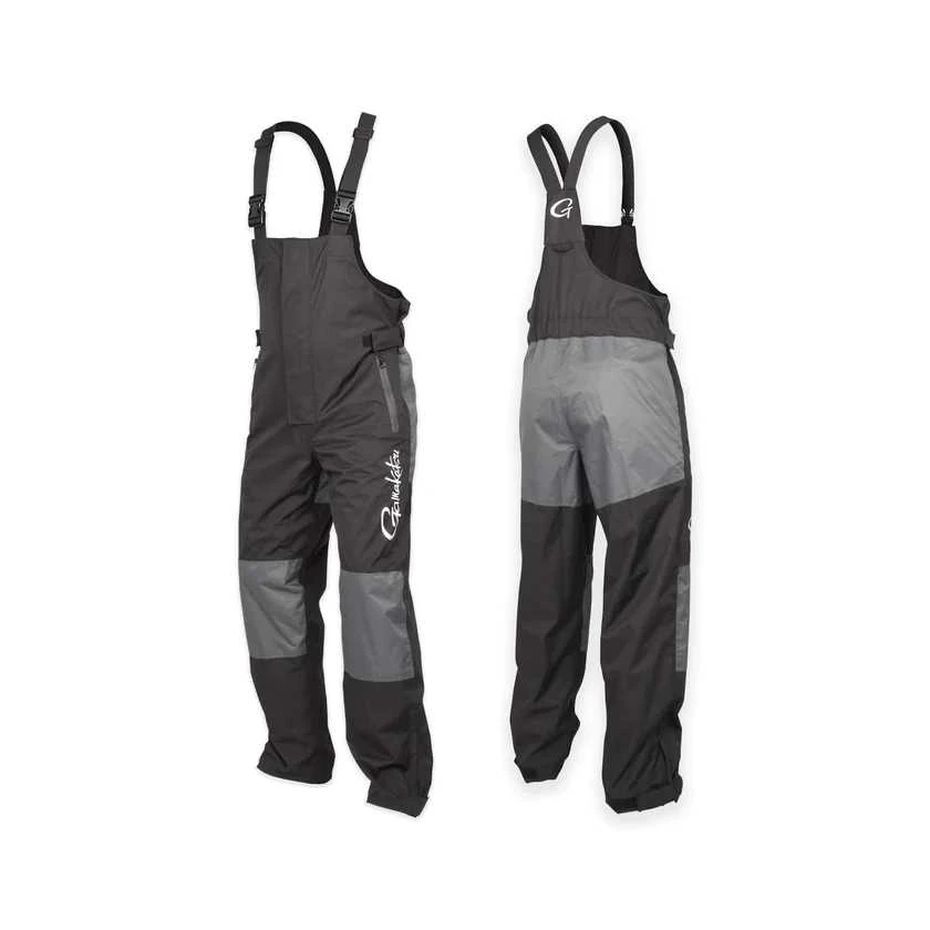 Bridkelnės vyrams Gamakatsu G-Rain 2.5 Bib&amp;Brace nuo lietaus, juodas