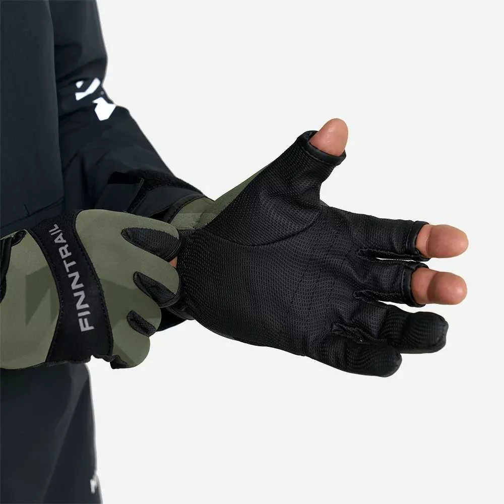 Pirštinės Finntrail NEOSENSOR 2730 | CamoShadow Žalias