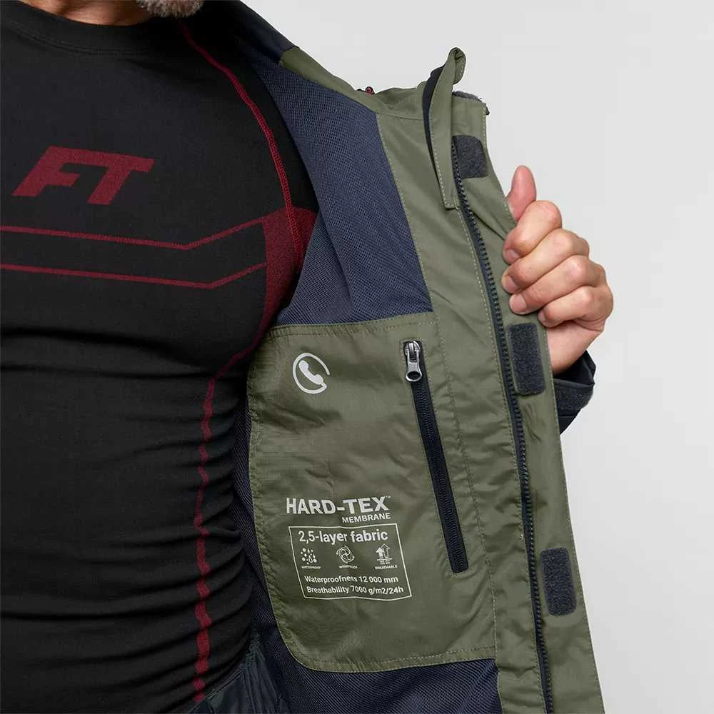 Striukė nuo lietaus Finntrail LIGHTSUIT 3504 | Khaki