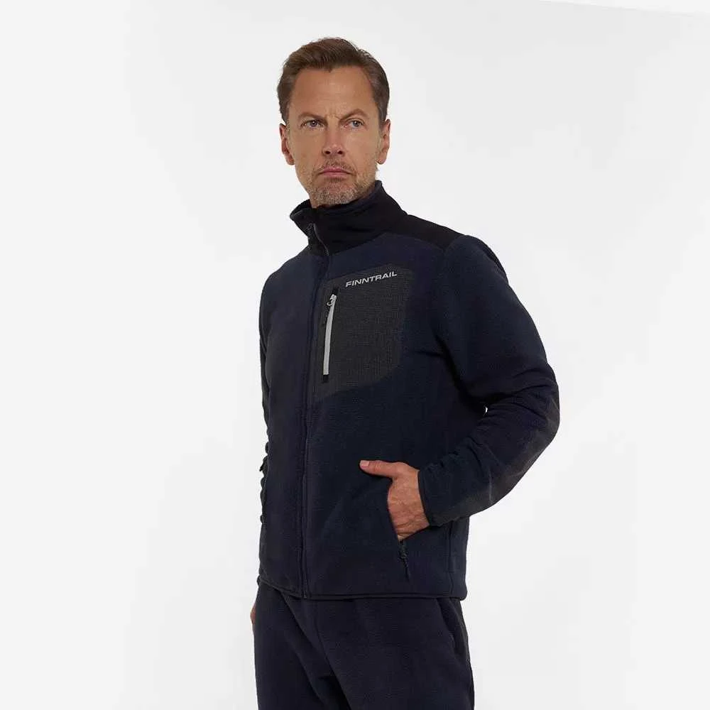 Unisex flisinė striukė Finntrail SHERPA 1397 | Dark Pilkas