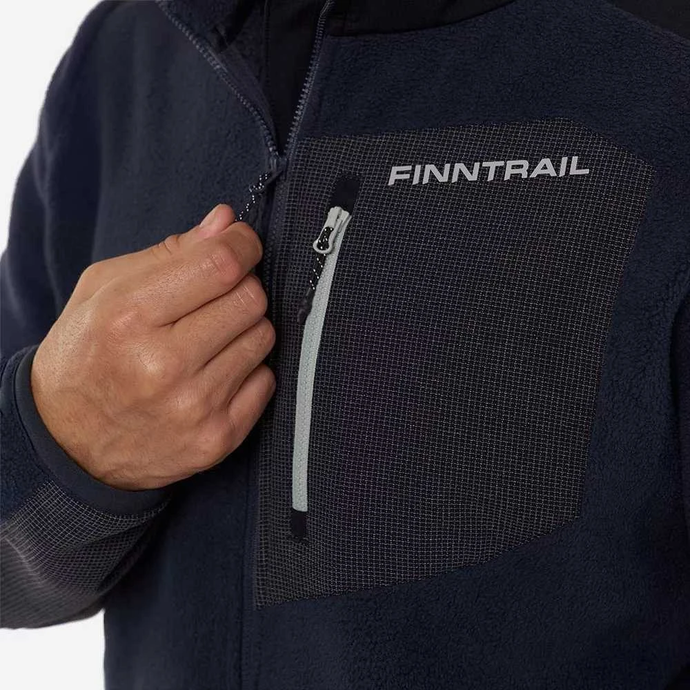 Unisex flisinė striukė Finntrail SHERPA 1397 | Dark Pilkas