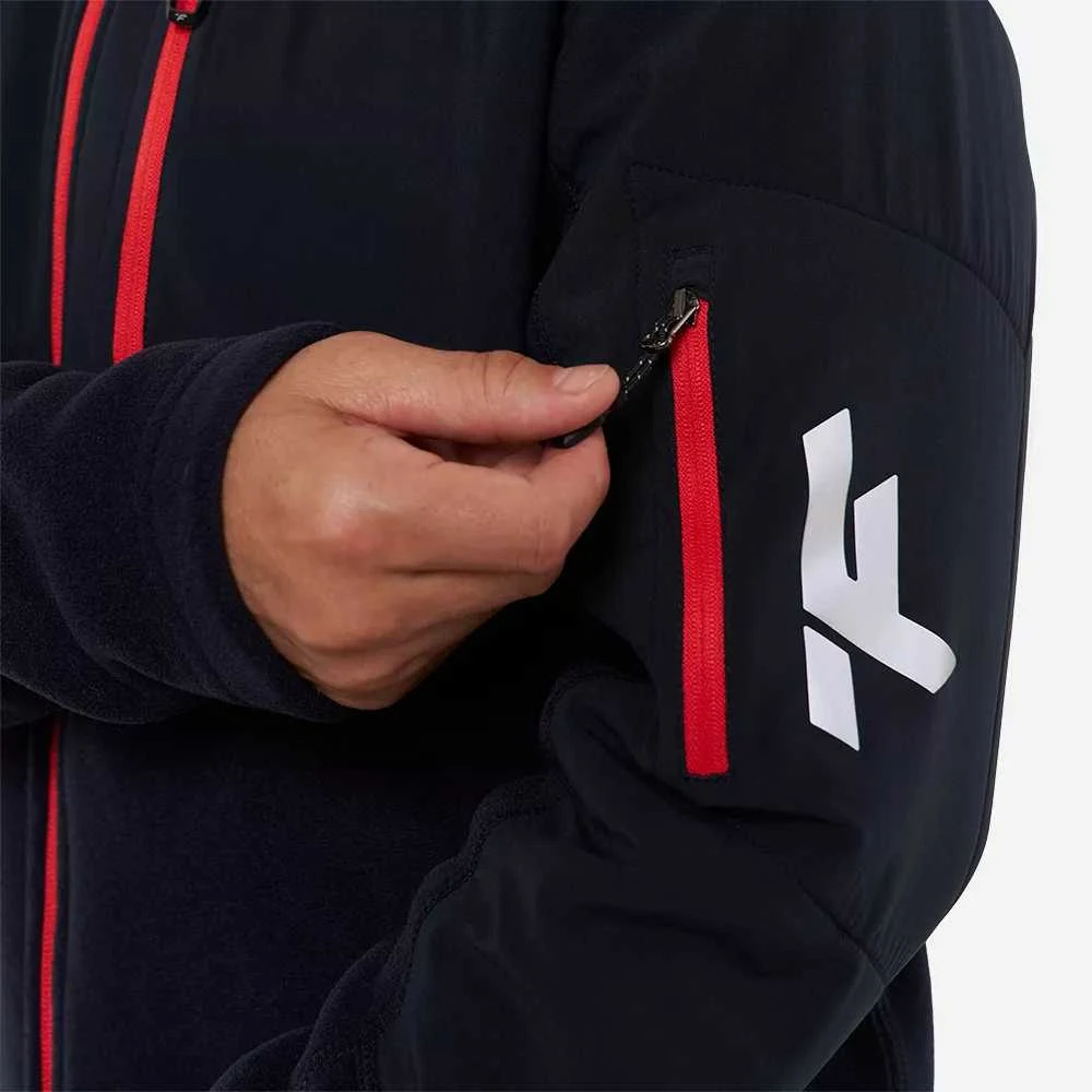 Vyriškas džemperis Finntrail POLAR JACKET 1391 | Juodas
