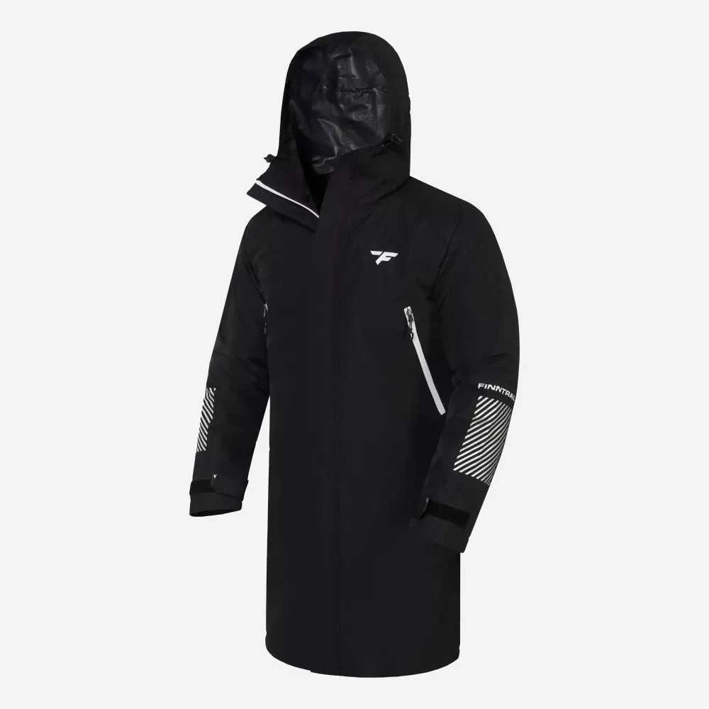 Vyriškas ilgas paltas nuo lietaus Finntrail DRY COAT 4020 | Graphite
