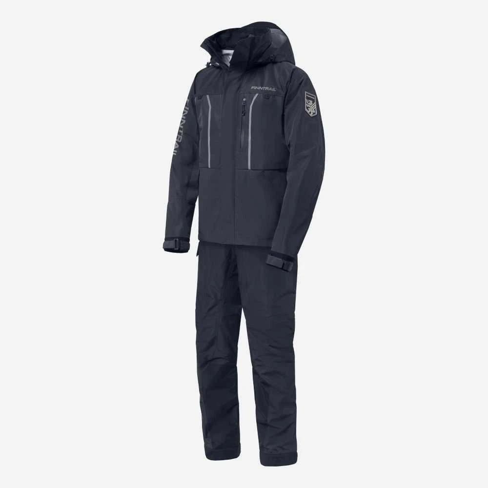 Žvejo kostiumas nuo lietaus Finntrail EXCALIBUR 3430 | Dark Pilkas