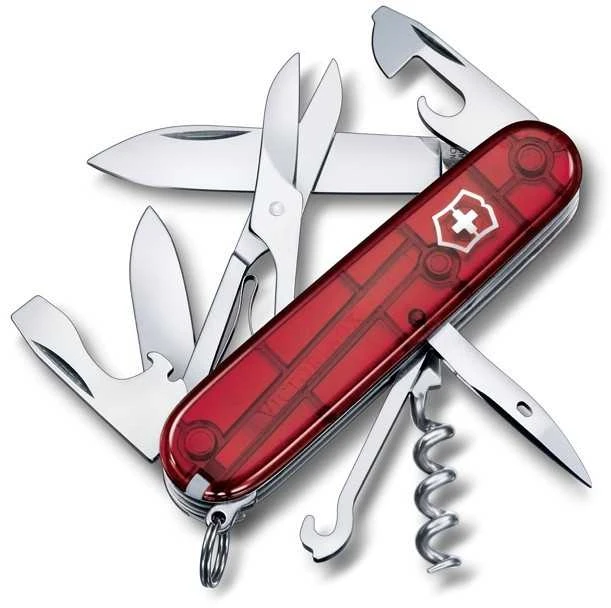 Kišeninis Peiliukas Victorinox "Climber" 1.3703.T raudonas