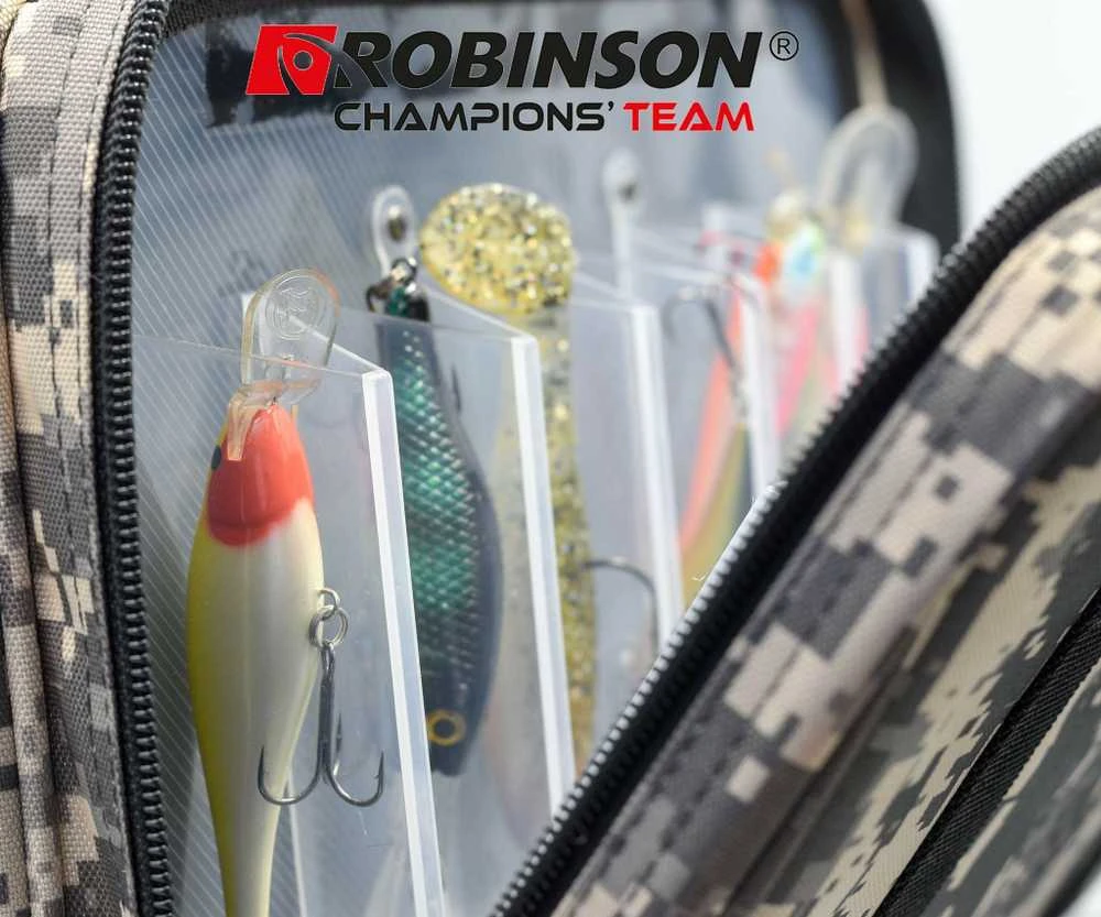 Krepšys žvejui Robinson Camo 30x14x18cm (73-CM-S01)