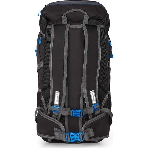 Kuprinė Campus Falcon, 40+10 L | juoda/pilka/mėlyna