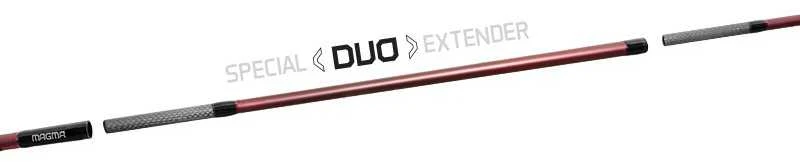 Meškerė Delphin MAGMA LEGEND4RY Duo, 3,20-3,60 m, iki 100 g, 3-jų dalių