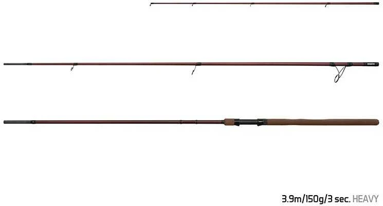 Meškėrė Delphin MAGMA LEGEND4RY HEAVY 390cm/ 150g/ 3 dalių