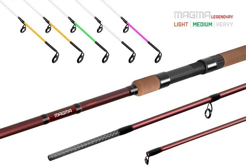 Meškėrė Delphin MAGMA LEGEND4RY HEAVY 390cm/ 150g/ 3 dalių