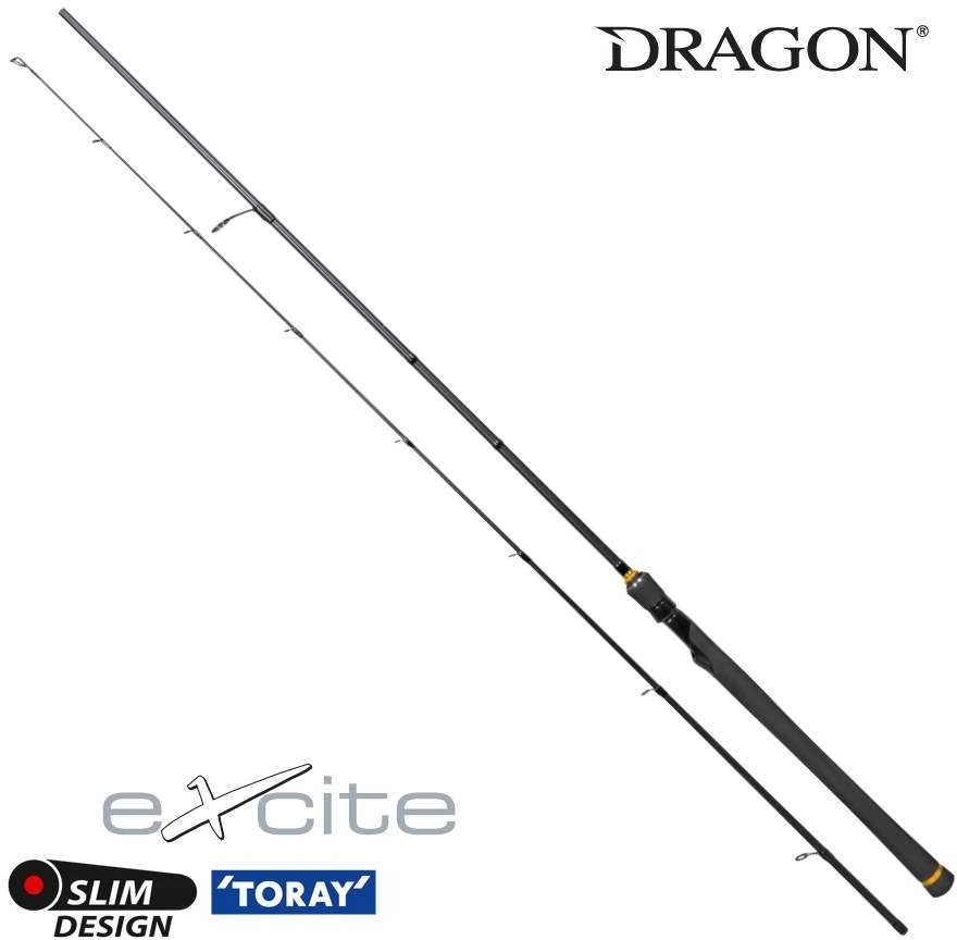Meškerė Dragon EXCITE Spinn 30 S762XF, 2,28 m, 7-30 g