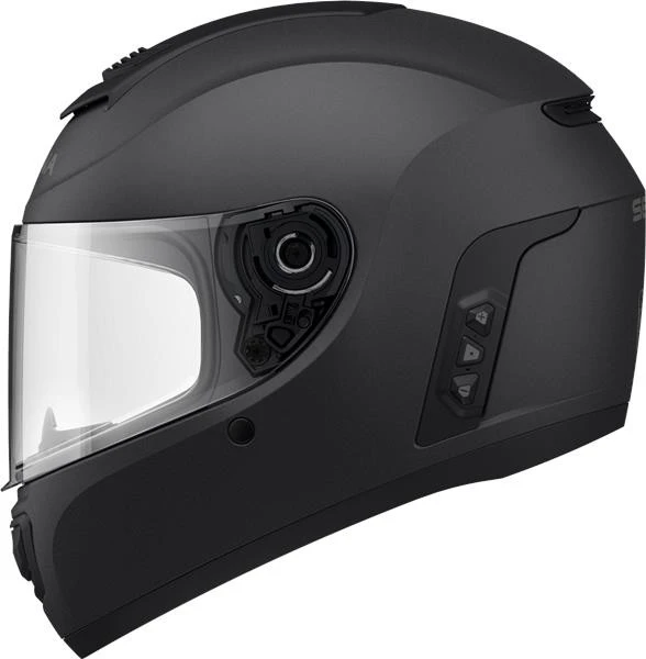 Sena Momentum EVO, Motorcycle Smart Helmet with Mesh Intercom, Full Face, Matt Juodas, L size, ECE