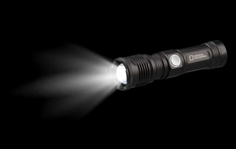 Flashlight 1000 lm ILUMINOS 1000 LED Zoom NATIONAL GEOGRAPHIC
