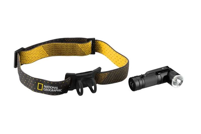 Žibintuvėlis tvirtinamas ant galvos 450 lm NATIONAL GEOGRAPHIC ILUMINOS 450 LED