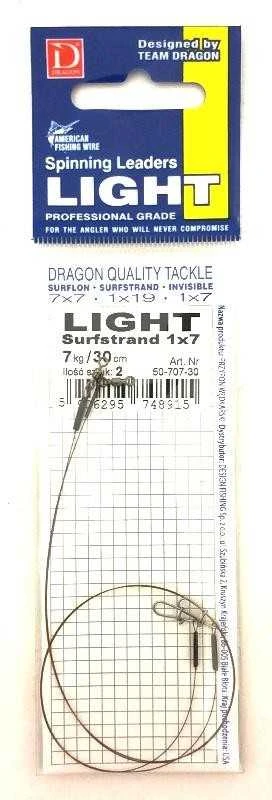 Pavadėliai Dragon 1x7 Surfstrand A.F.W. Light PDF-50-709, 9kg