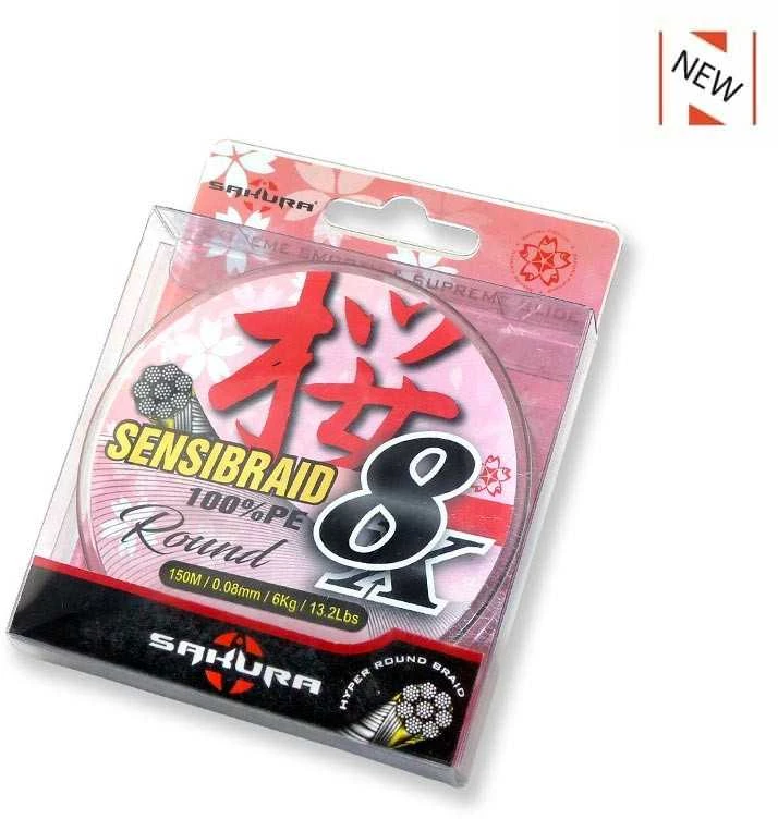 Pintas Valas SAKURA SENSIBRAID 8X 150m žalias
